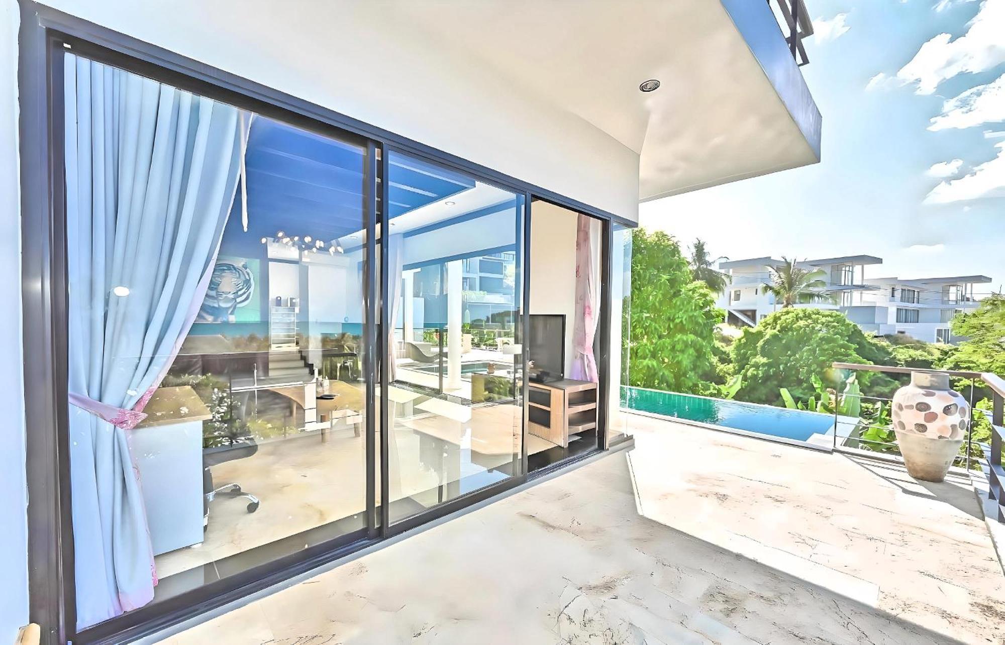 Seaview Escape - Private Pool & Private Cinema *