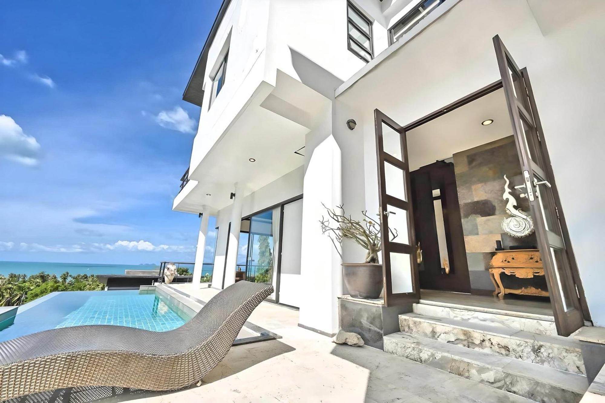 Seaview Escape - Private Pool & Private Cinema * Ban Thong Phlu