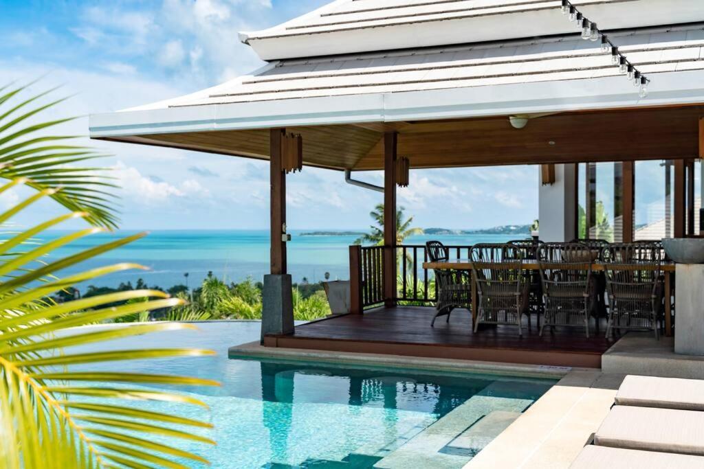 Villa 5 Bed Sea View In Bophut - Kbr25 Koh Samui