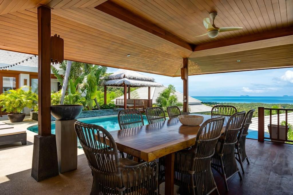 Villa 5 Bed Sea View In Bophut - Kbr25 Koh Samui