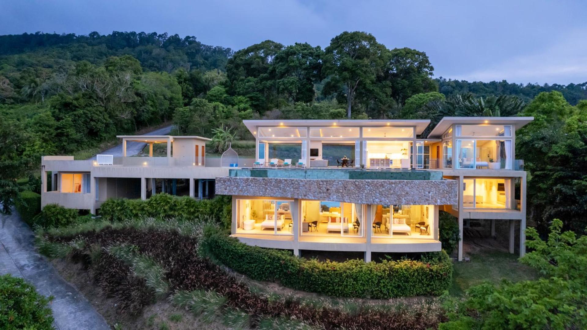 Cabo With Panoramic Sea Views Villa Amphoe Koksamui