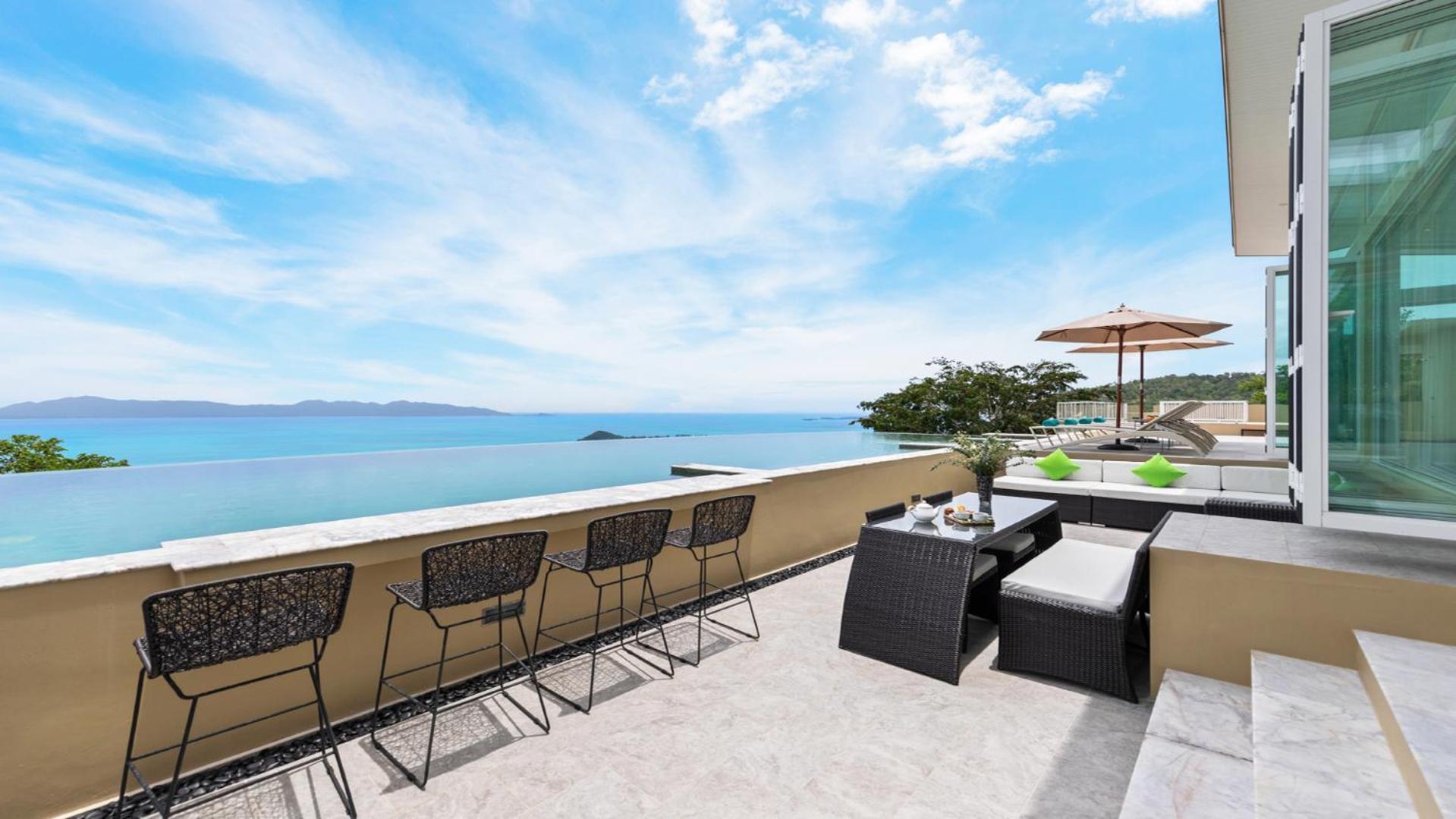 Villa Cabo With Panoramic Sea Views Amphoe Koksamui