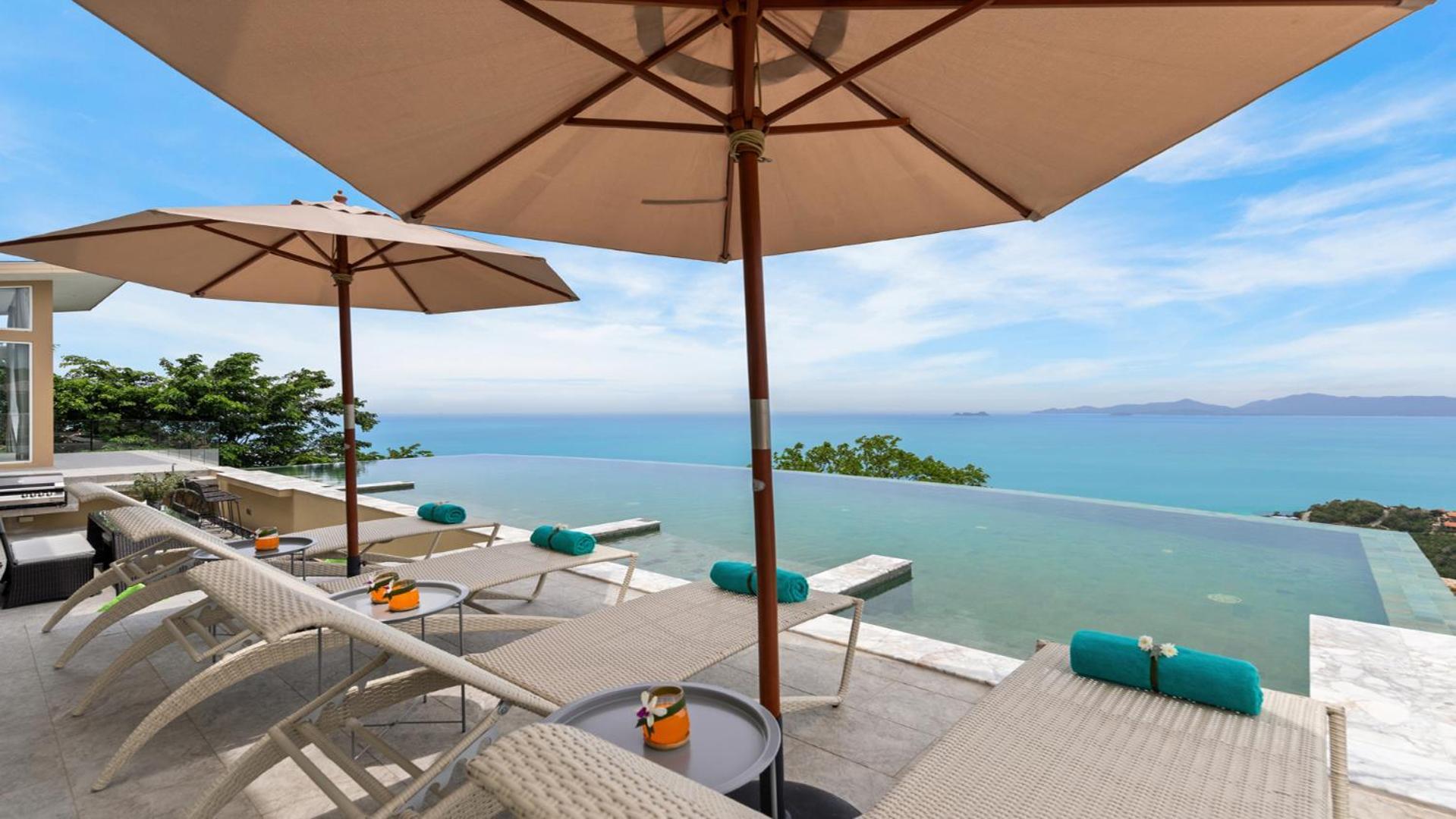 Cabo With Panoramic Sea Views Villa Amphoe Koksamui