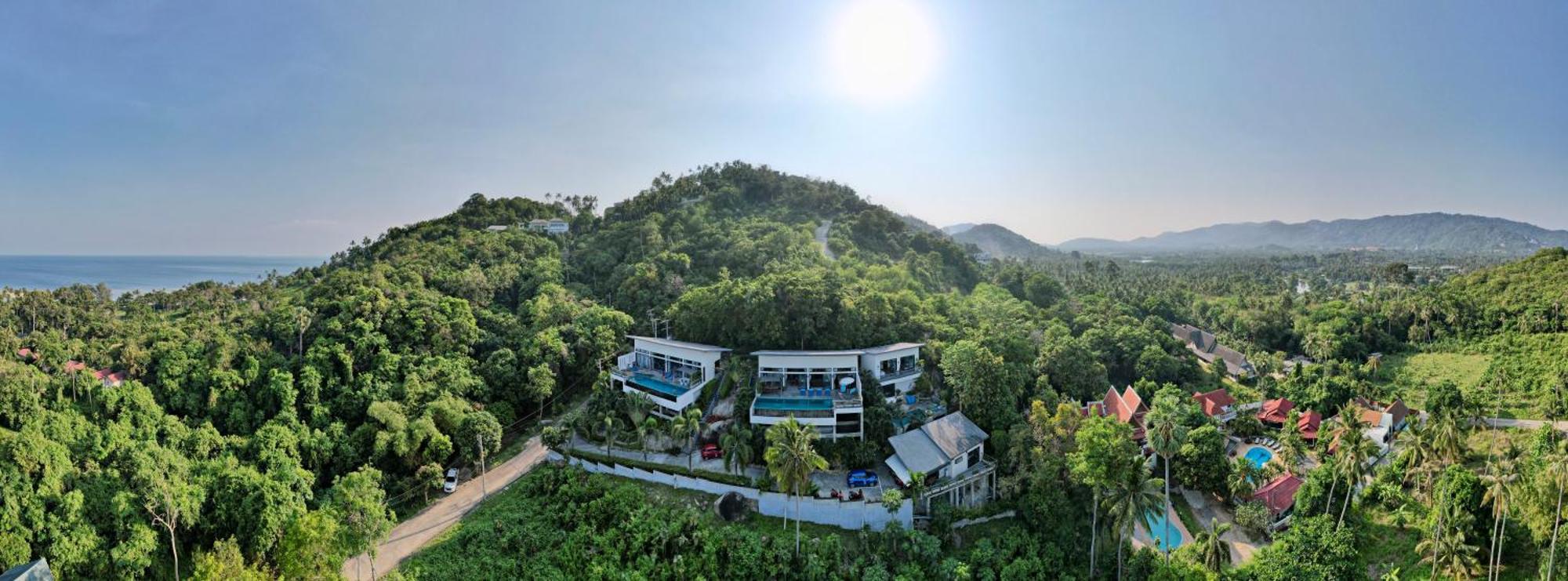 Ko Samui Seaview Pool Villa Philippa With Car Villa Laem Set Beach