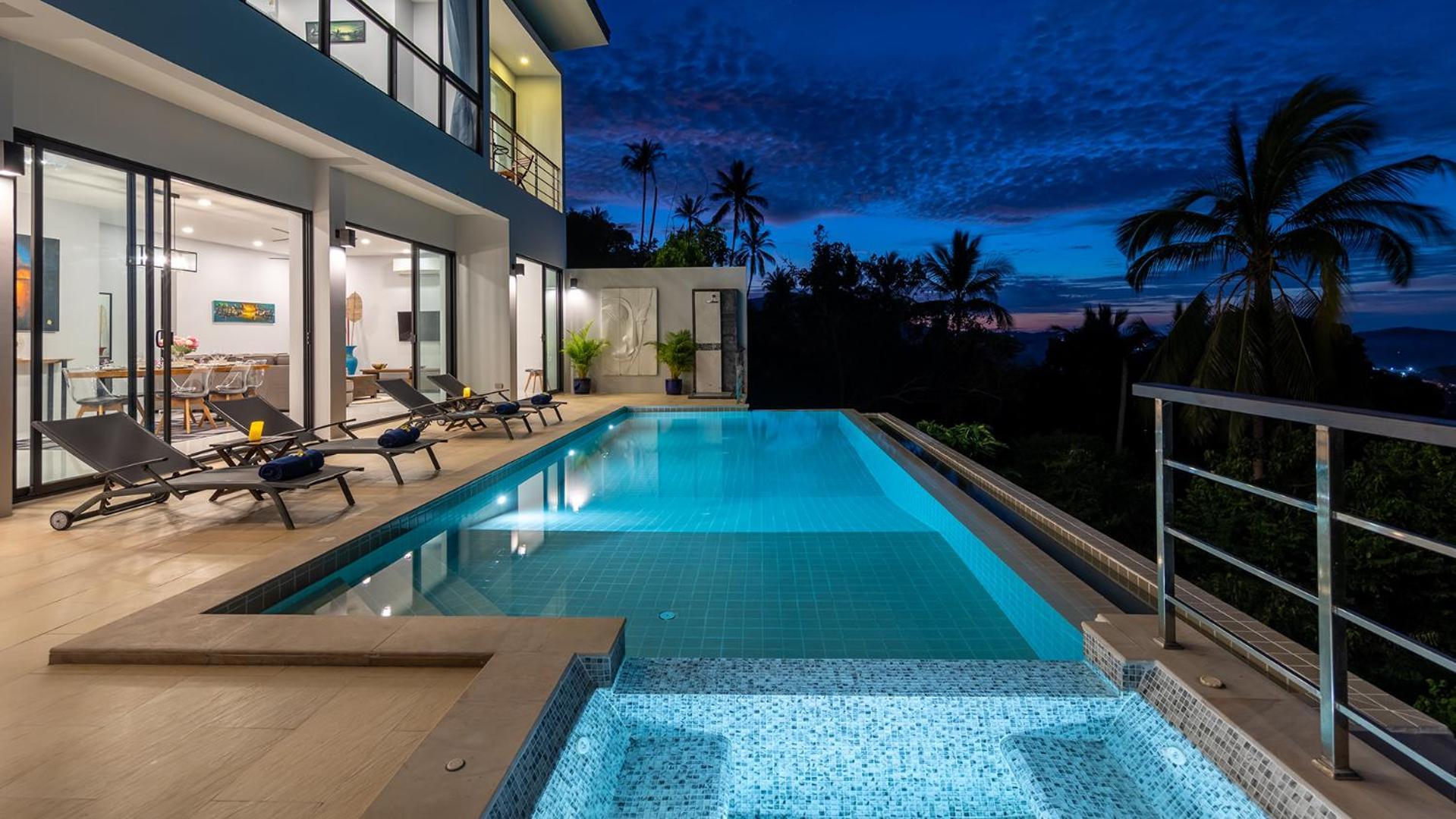 Villa L'esterel - A Tropical Oasis At Maenam Hills *