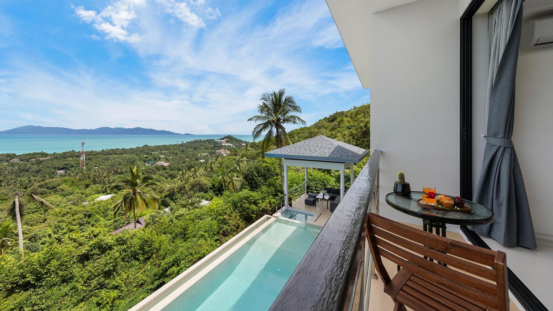 Villa L'esterel - A Tropical Oasis At Maenam Hills Amphoe Koksamui