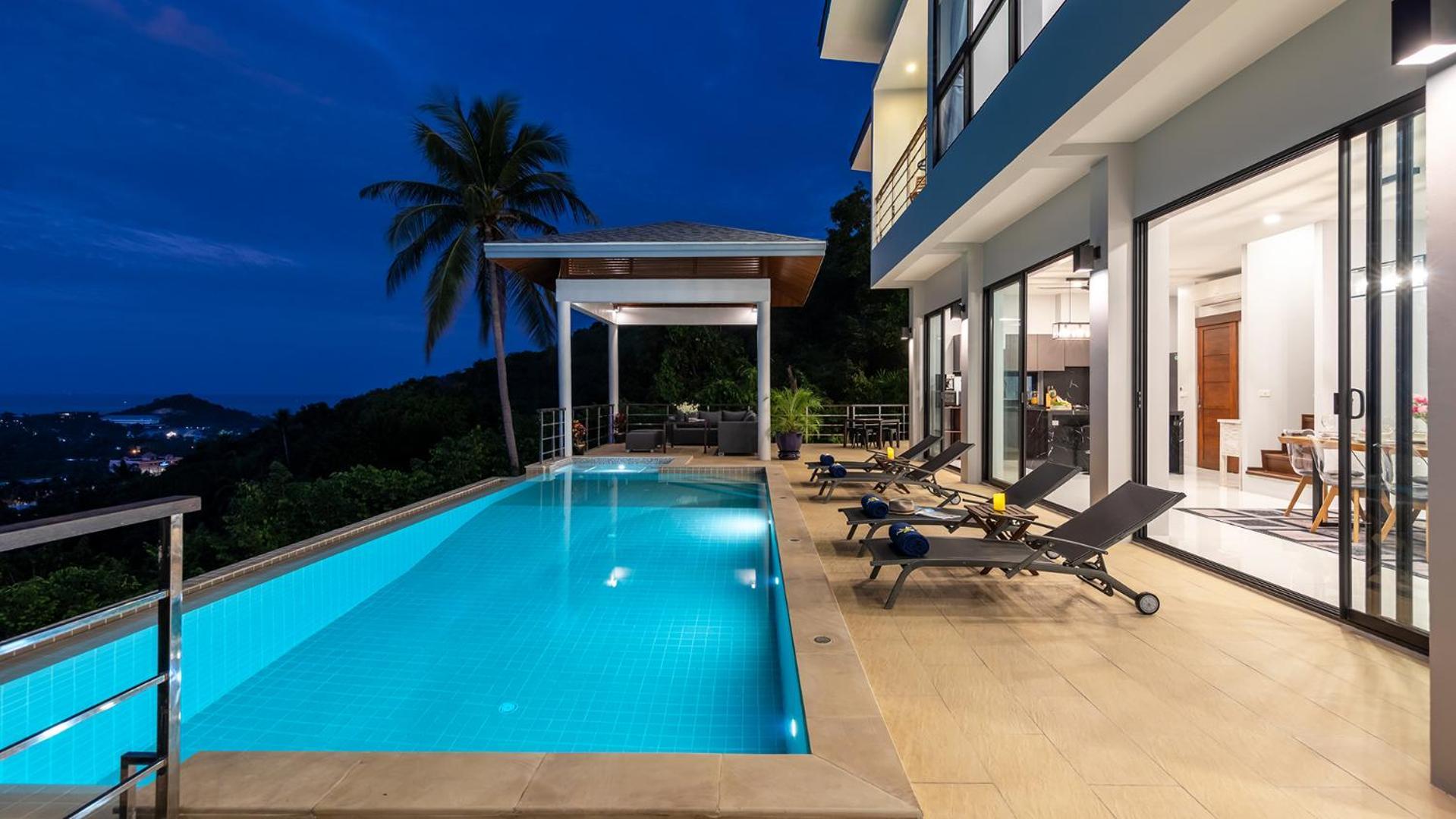 L'esterel - A Tropical Oasis At Maenam Hills Villa *