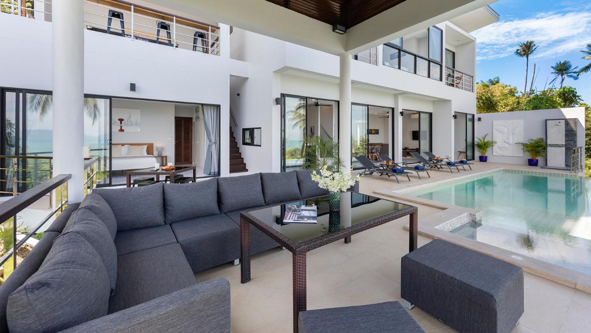 Villa L'esterel - A Tropical Oasis At Maenam Hills *