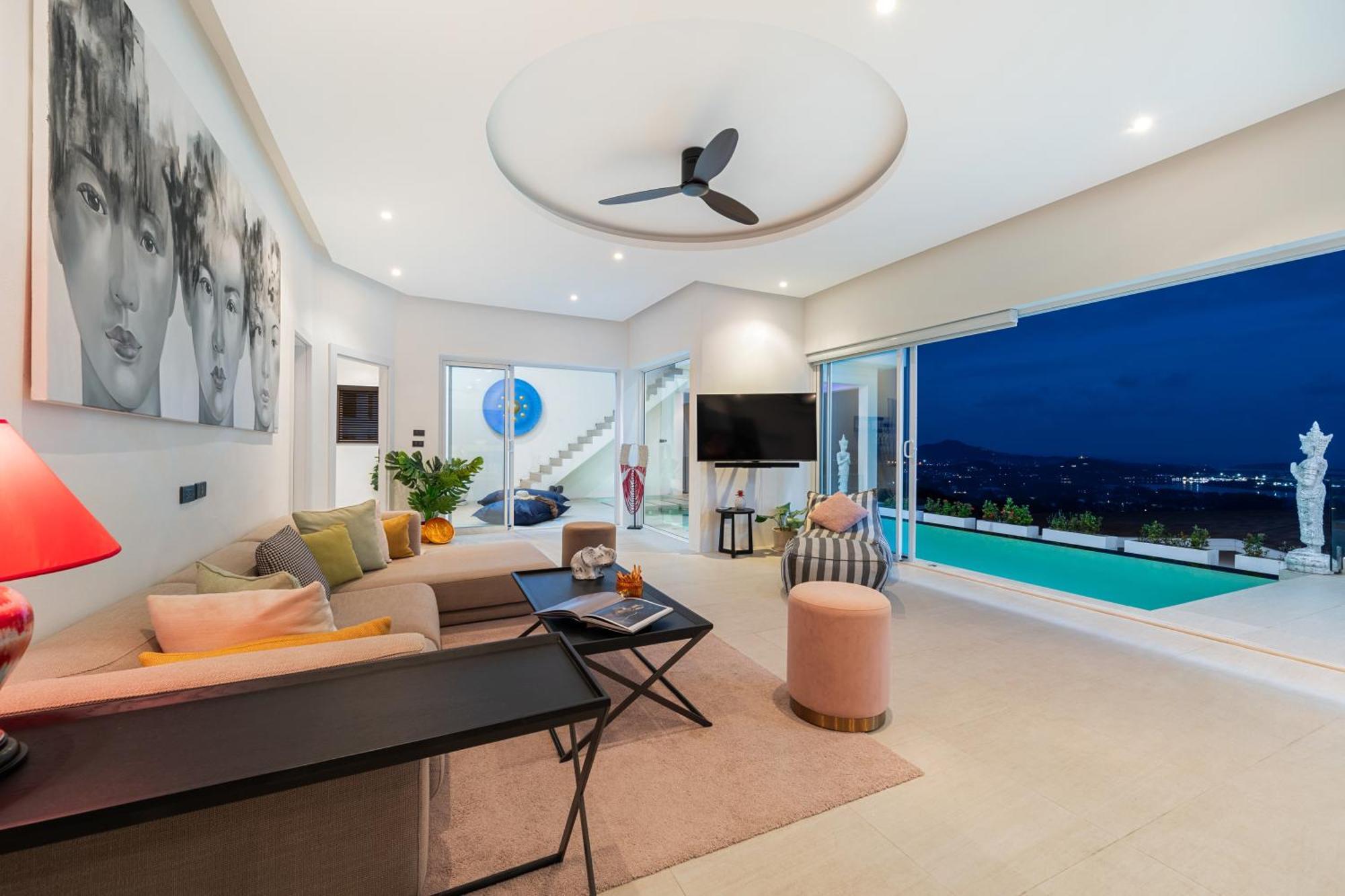 Saora - Beautiful Seaview Villa Amphoe Koksamui