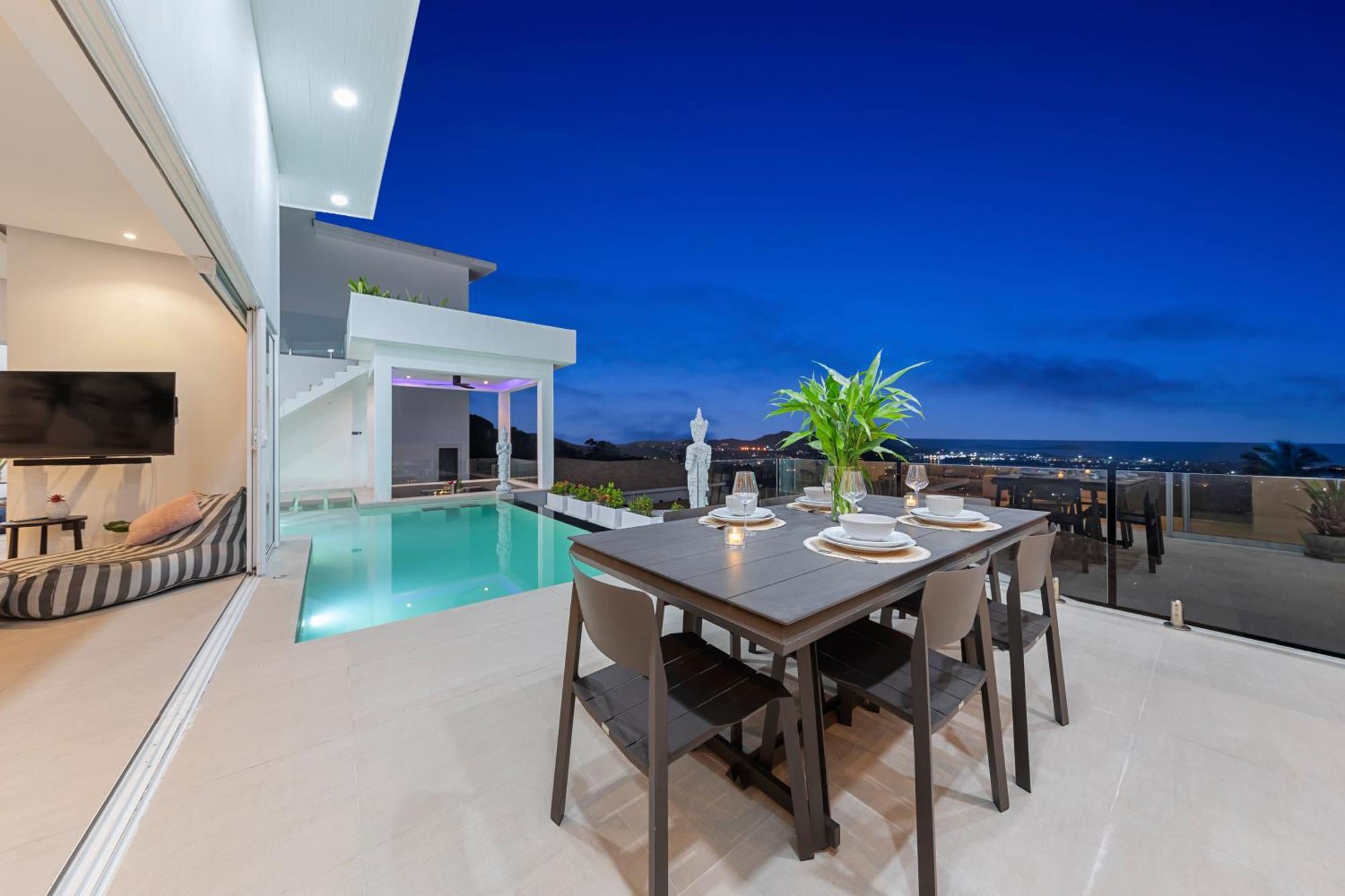 Saora - Beautiful Seaview Villa Amphoe Koksamui