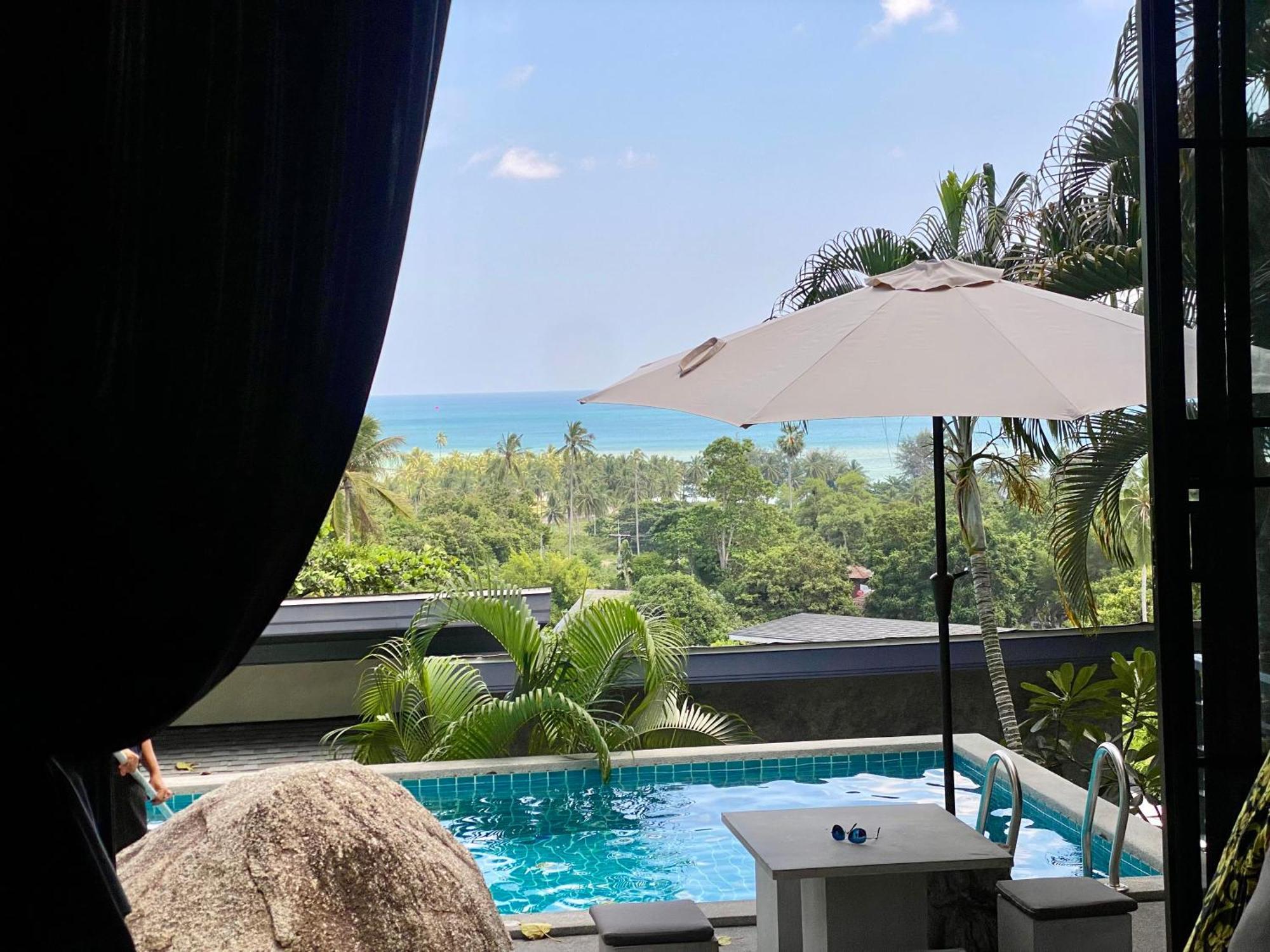 Ko Samui Seaview Pool Villa Paris With Car Pousada