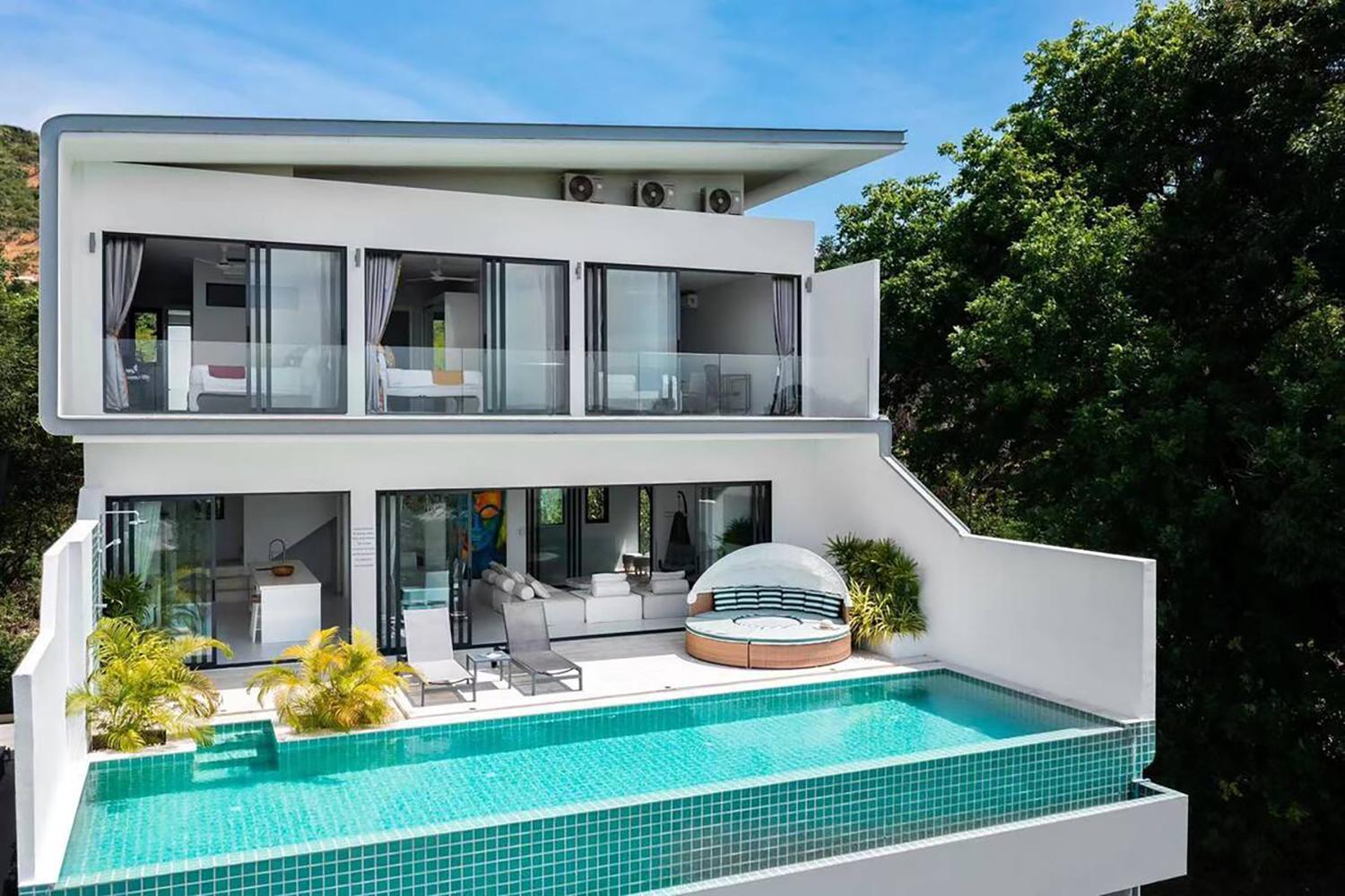 X Luxury Bophut 3br Seaview Pool * Ban Khlong Mae Nam