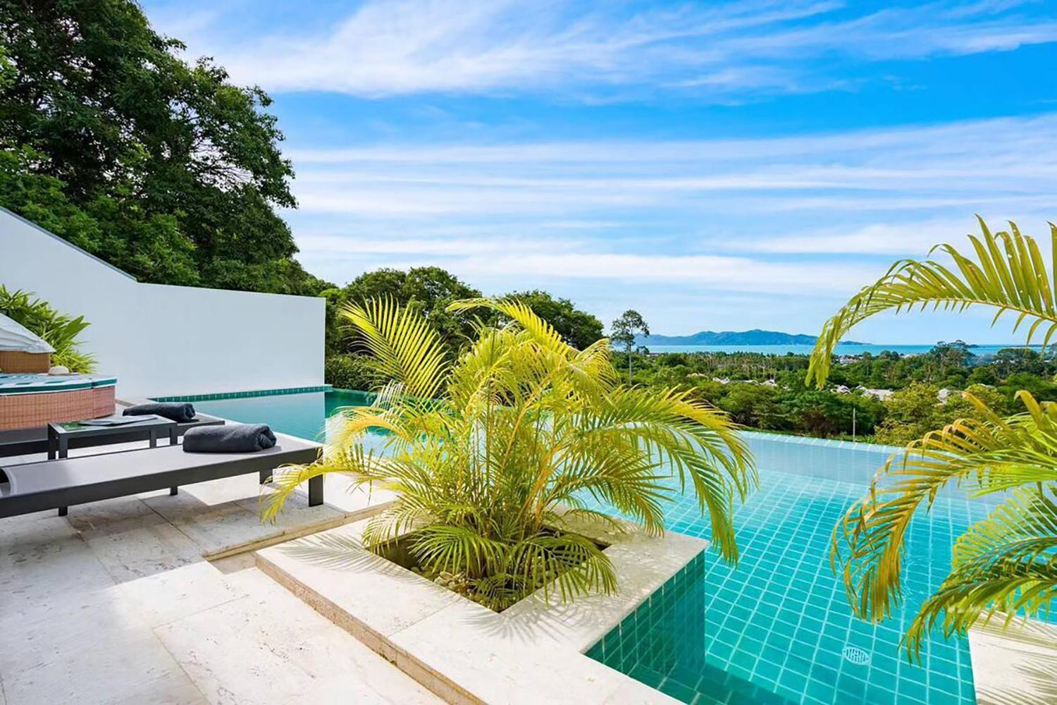 X Luxury Bophut 3br Seaview Pool Villa Ban Khlong Mae Nam