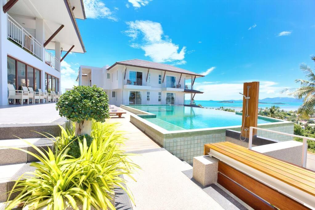 Spectacular 95sqm Sea View, Gym And Pool Facilities * Amphoe Koksamui