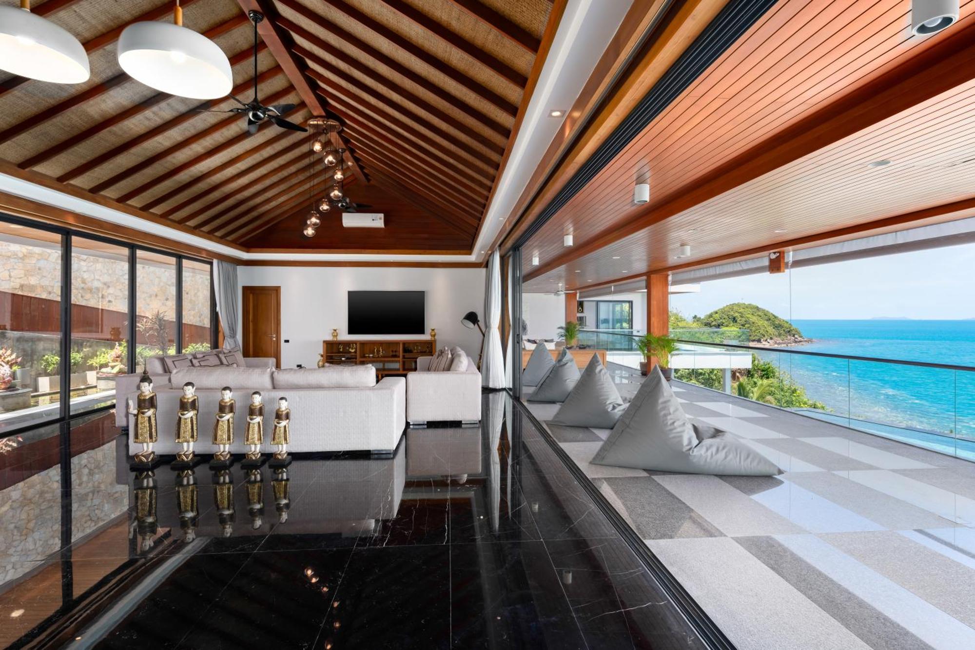 Villa Agara-5 Bedroom Cliffside Ocean Front Koh Samui
