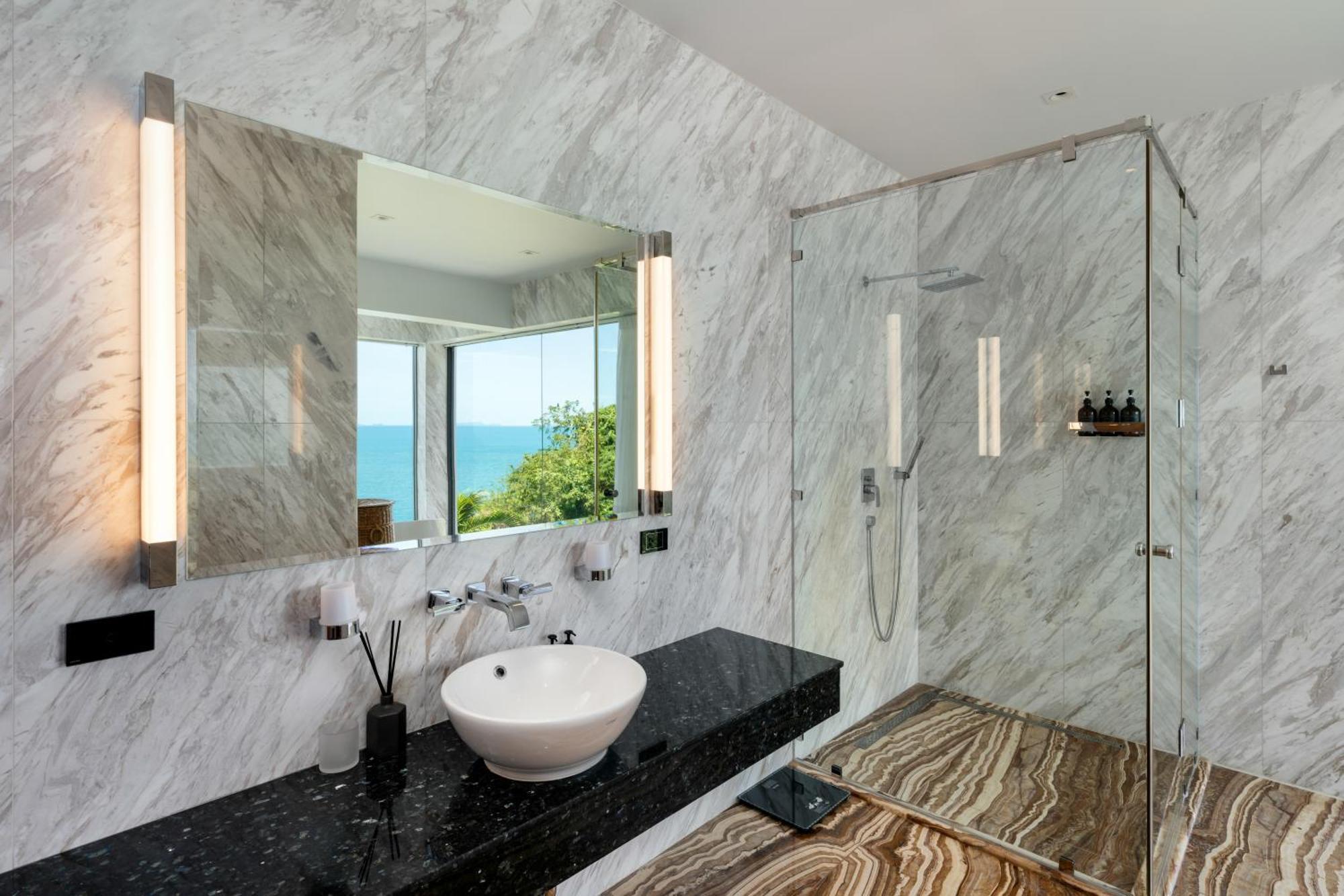 Agara-5 Bedroom Cliffside Ocean Front * Koh Samui