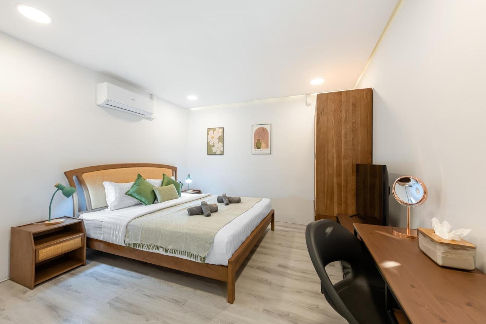 Zen Style Pool Access Townhouse Rumah percutian