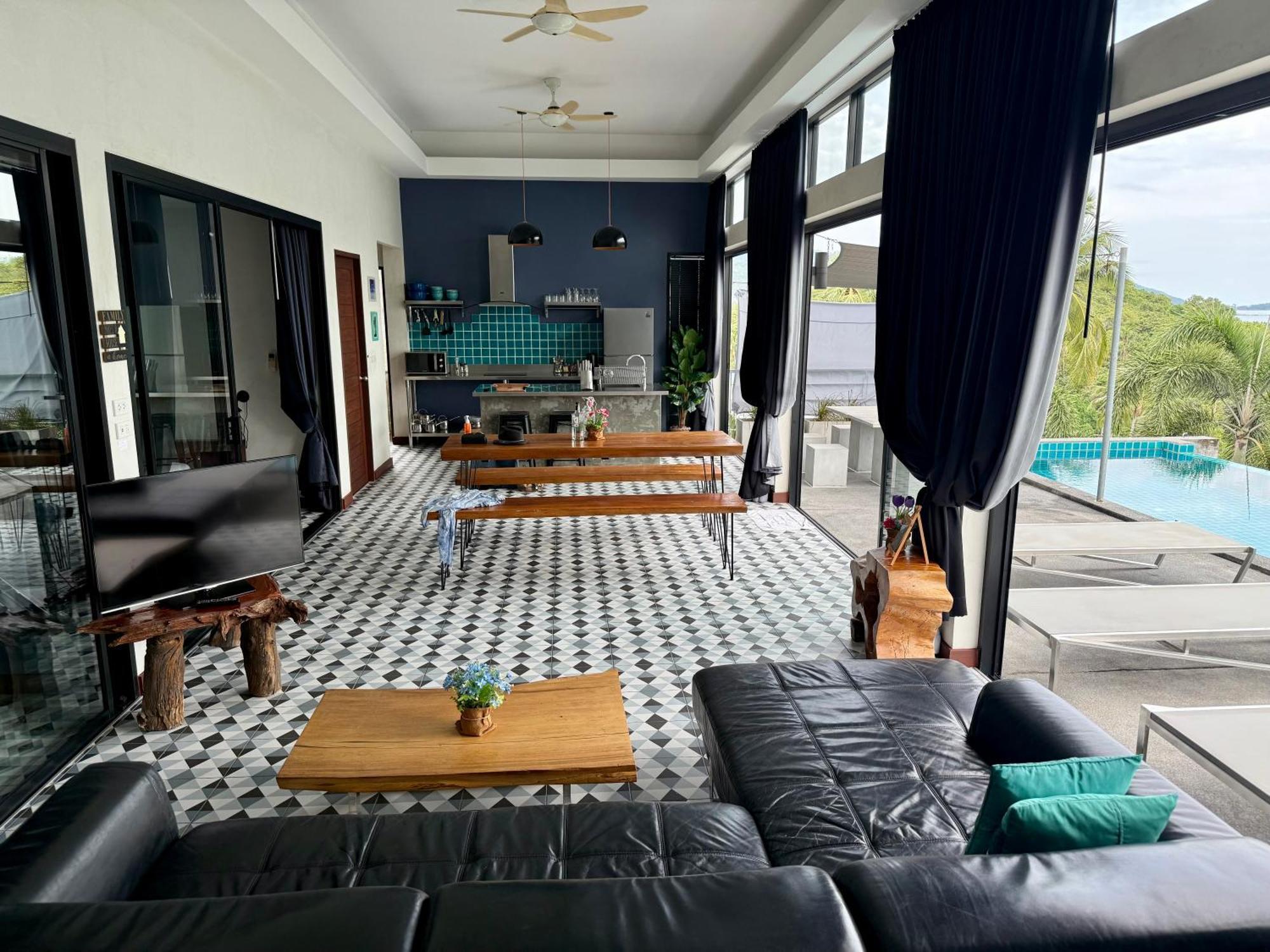 Ko Samui Seaview Pool Seren With Car Villa
