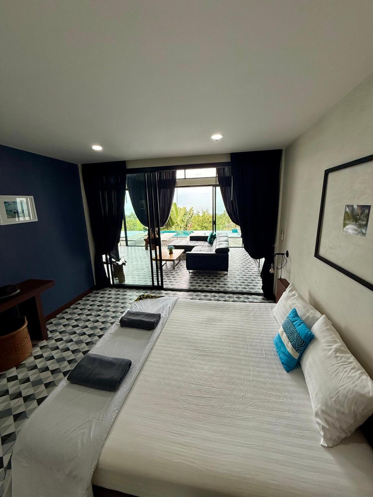 Villa Ko Samui Seaview Pool Seren With Car Laem Set Beach