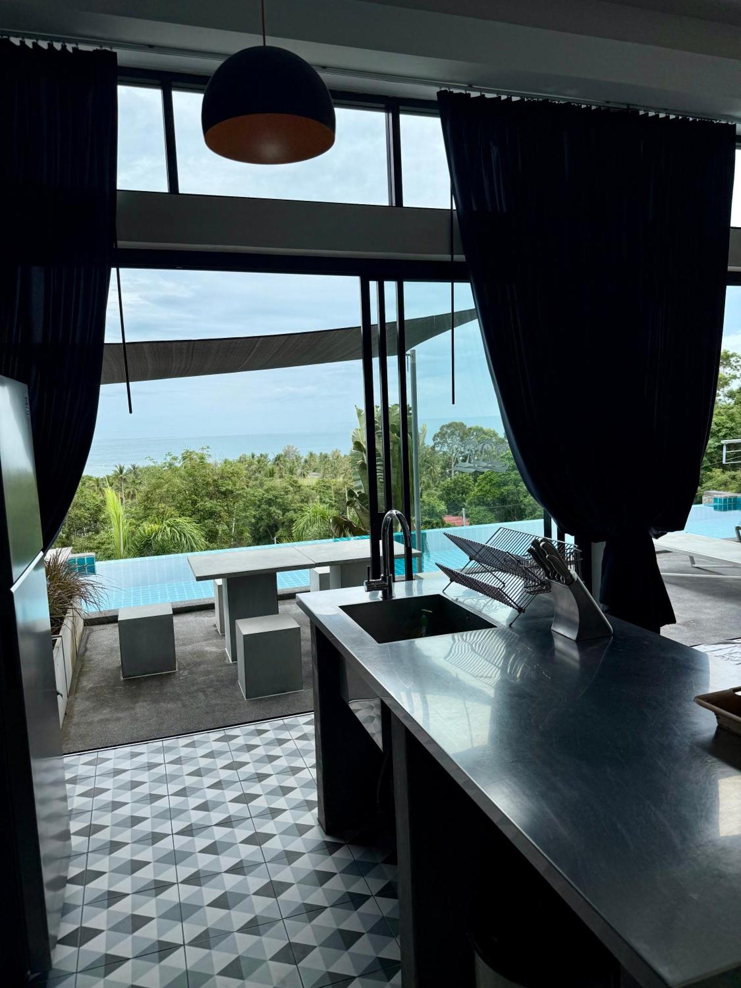 Ko Samui Seaview Pool Seren With Car Villa *