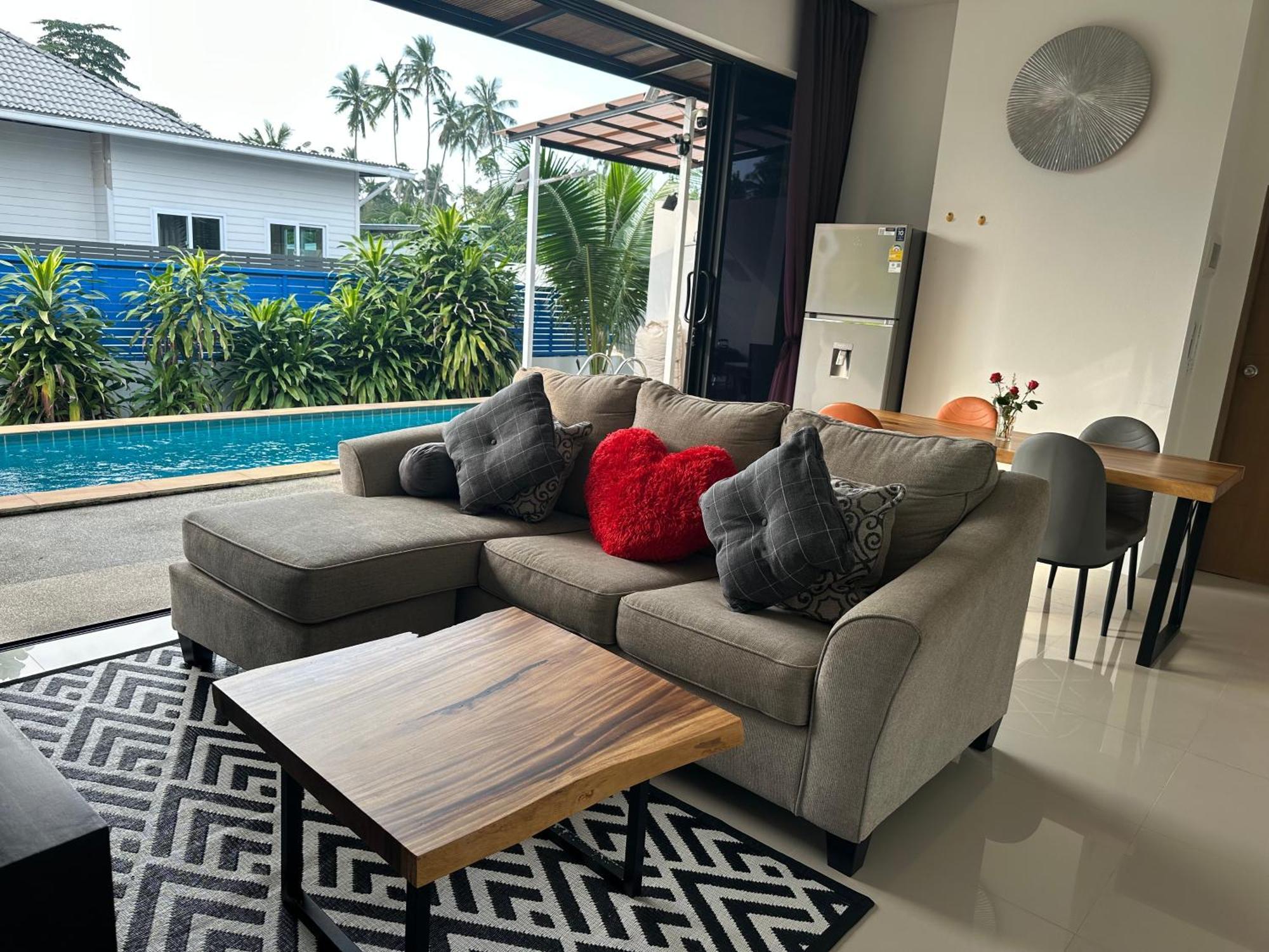 2 Bedroom Luxury Pool Tulip - Short Walk To Beautiful Ban Tai Beach-sdv008 By Samui Dream