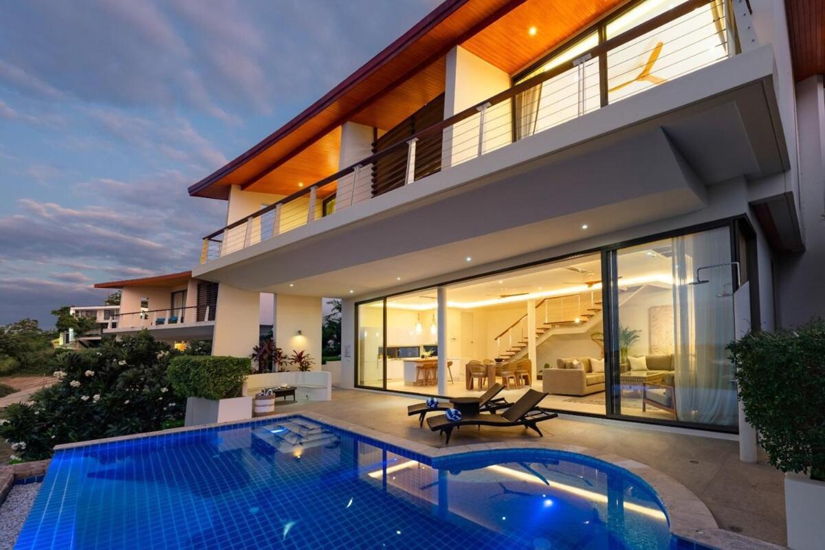 Villa Mali, Beautiful Retreat Overlooking The Sea Amphoe Koksamui