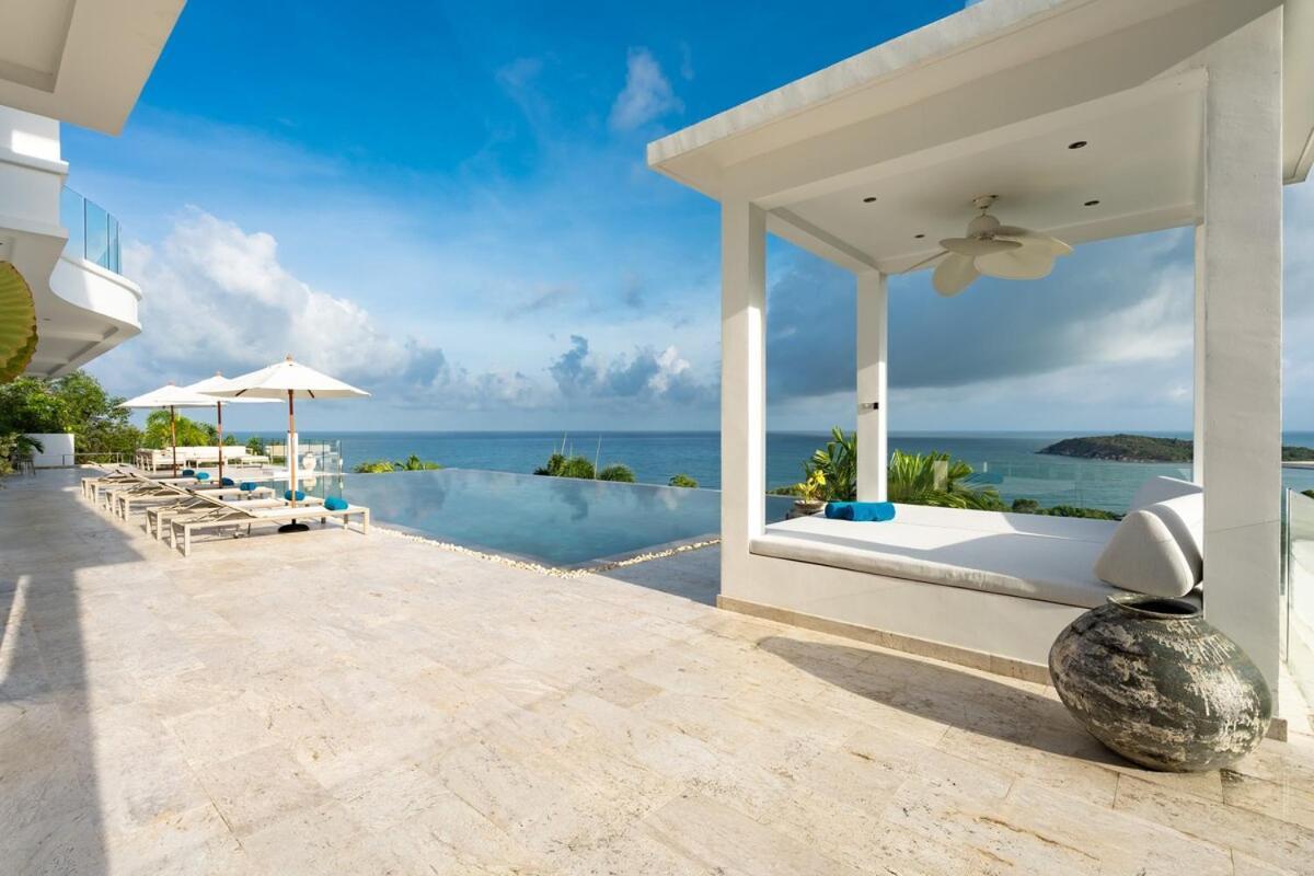 Kazu - Luxury 5-bedrooms Oceanview Retreat With Cinema, Bar, Infinity Pool, Private Cook & Maid * Amphoe Koksamui