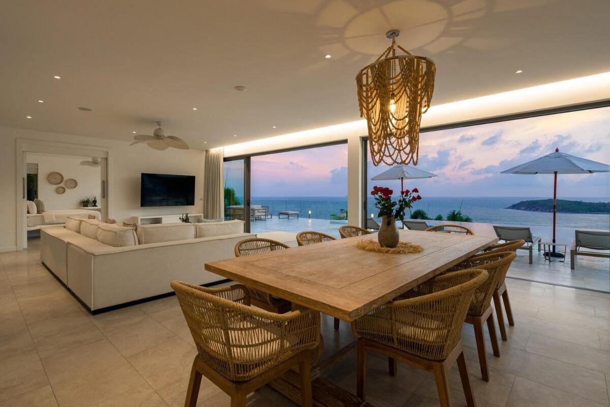 Kazu - Luxury 5-bedrooms Oceanview Retreat With Cinema, Bar, Infinity Pool, Private Cook & Maid Villa Amphoe Koksamui