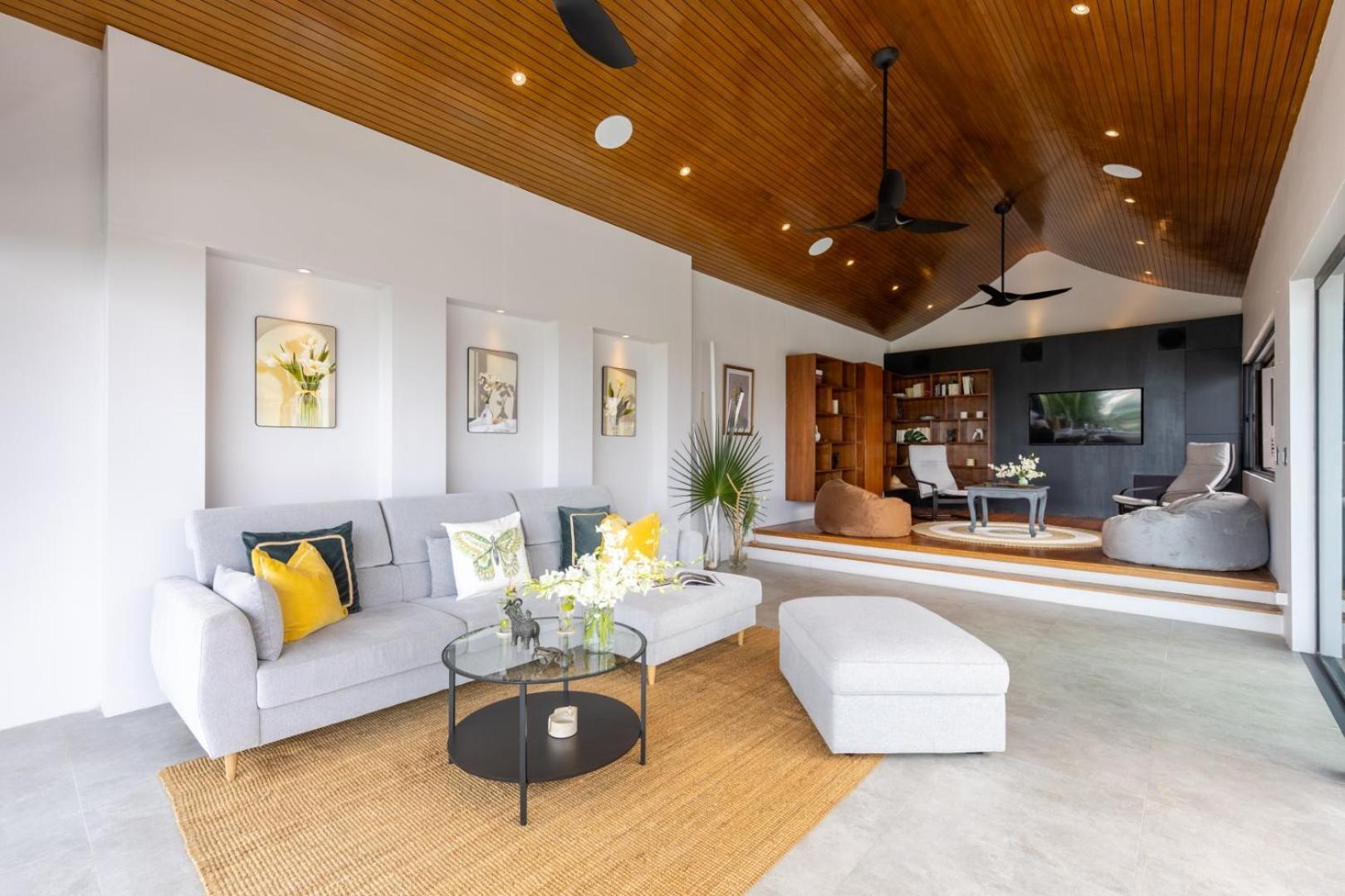 Bophut Amazing Spacious Sea View Mountain Villa