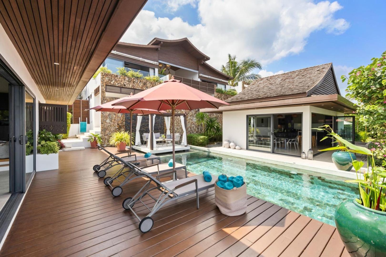 Villa Bophut Amazing Spacious Sea View Mountain Koh Samui