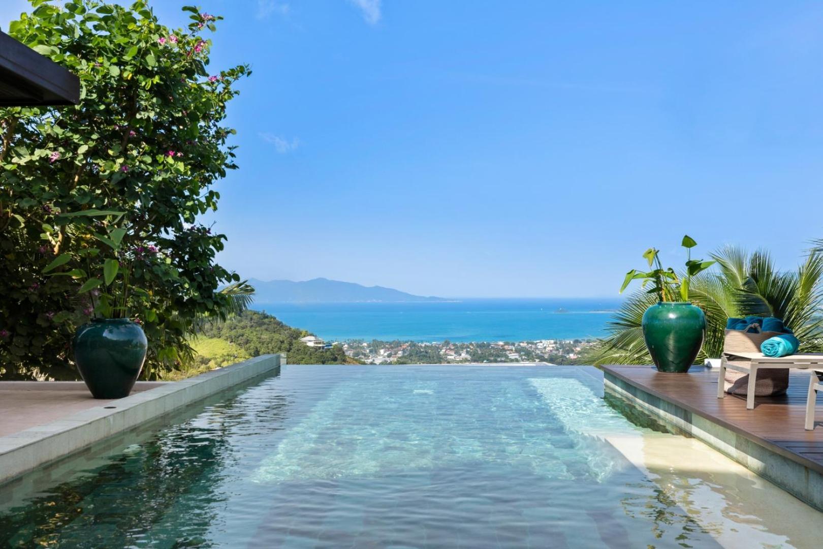Bophut Amazing Spacious Sea View Mountain Villa Koh Samui