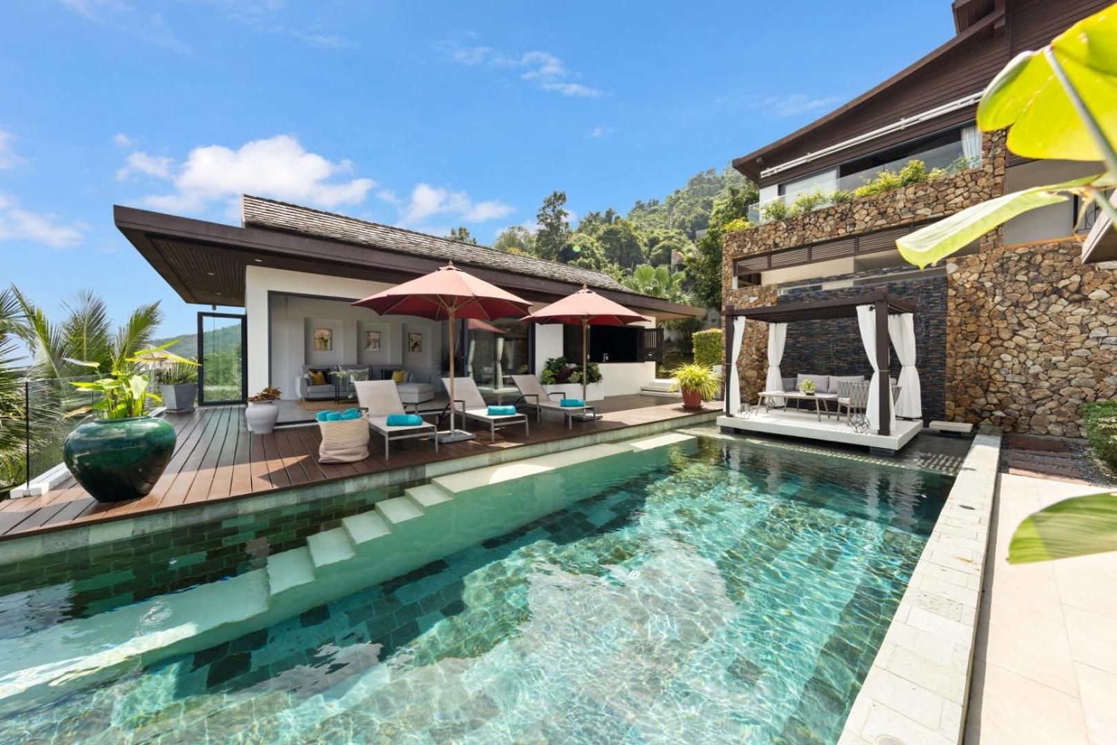 Bophut Amazing Spacious Sea View Mountain Villa Koh Samui