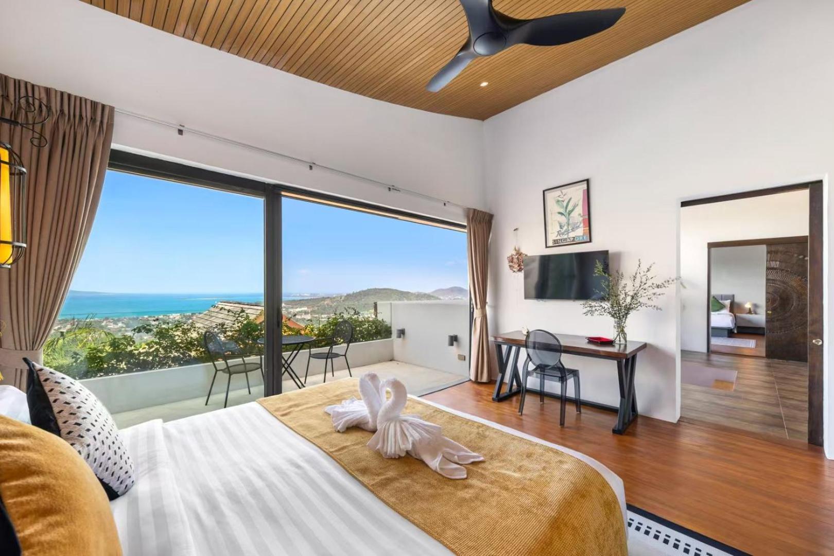 Villa Bophut Amazing Spacious Sea View Mountain
