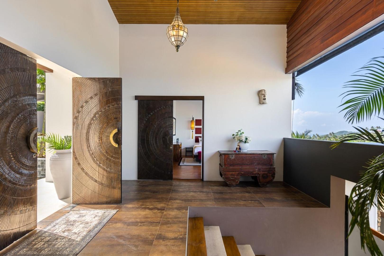 Bophut Amazing Spacious Sea View Mountain Villa *