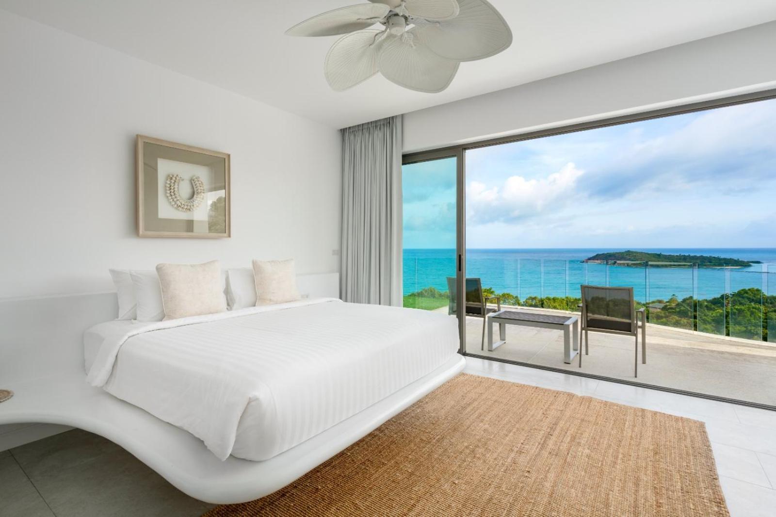 Villa Kazu - Luxury 5-bedrooms Oceanview Retreat With Cinema, Bar, Infinity Pool, Private Cook & Maid Amphoe Koksamui