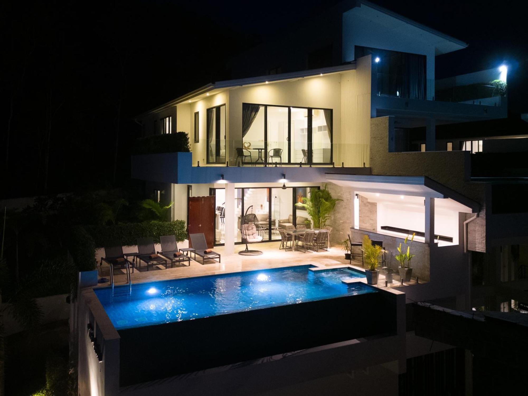 Amira Private Pool With Stunning View * Bophut