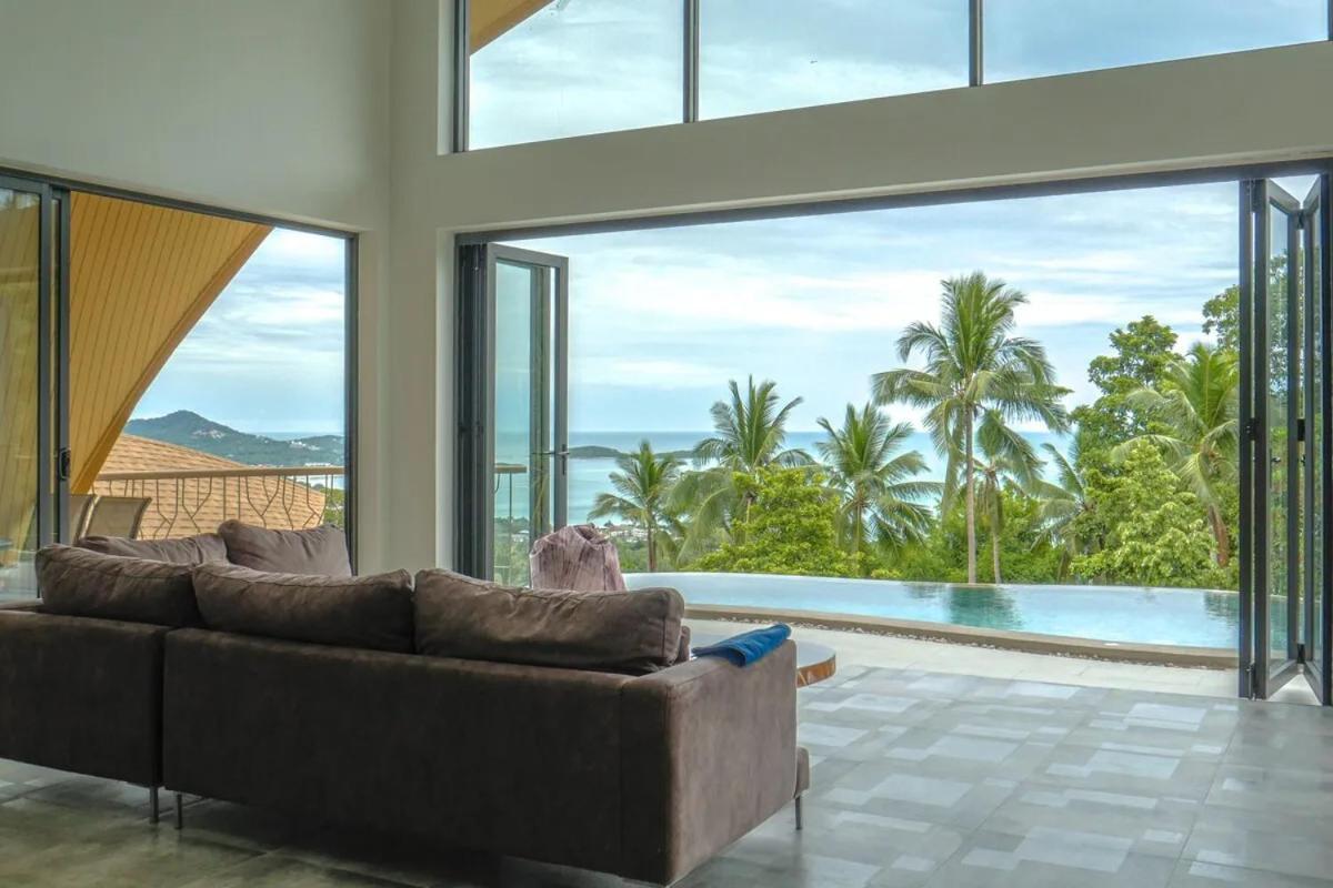 Oikos 2br - Private Infinity Pool & Seaview Pousada Praia de Chaweng