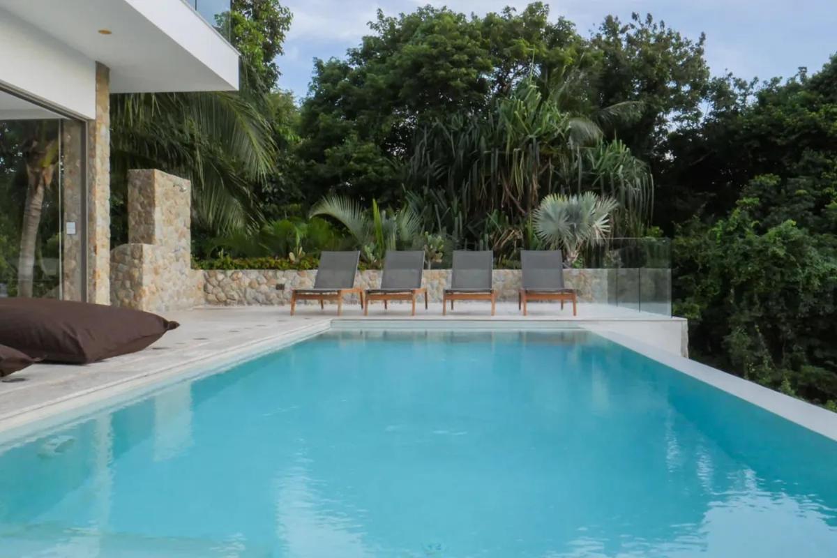 So Paradise 4br Pool - Gym & Sunset View Villa Thong Son Beach