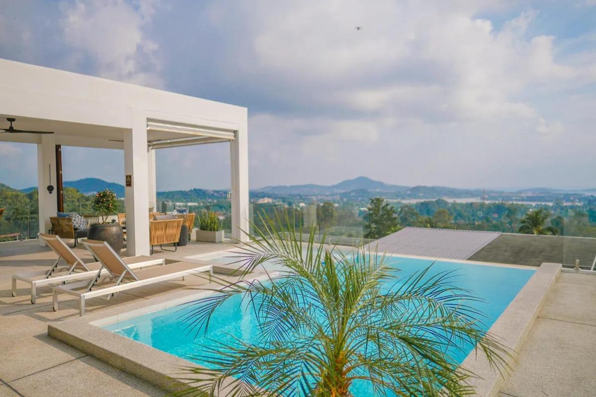 Villa Botan 3br Poolgarden & Sea View In Chaweng