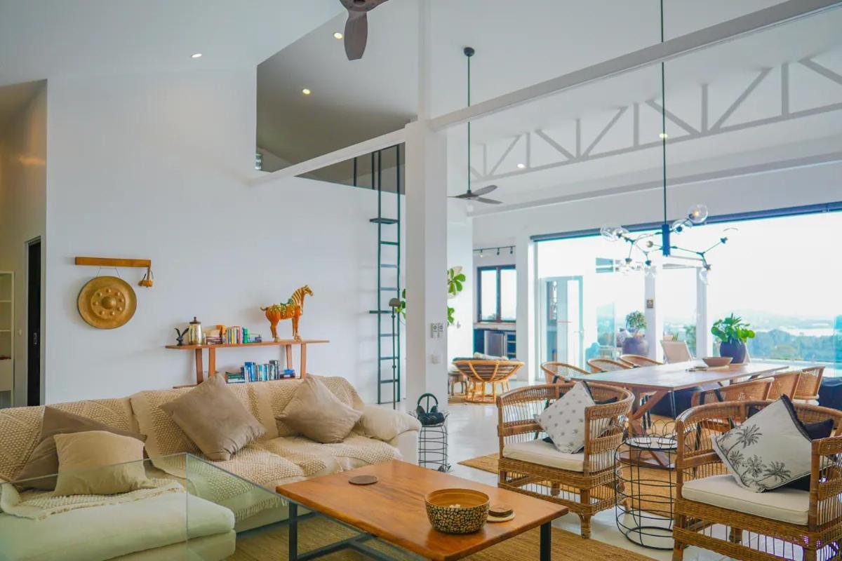 Botan 3br Poolgarden & Sea View In Chaweng * Amphoe Koksamui
