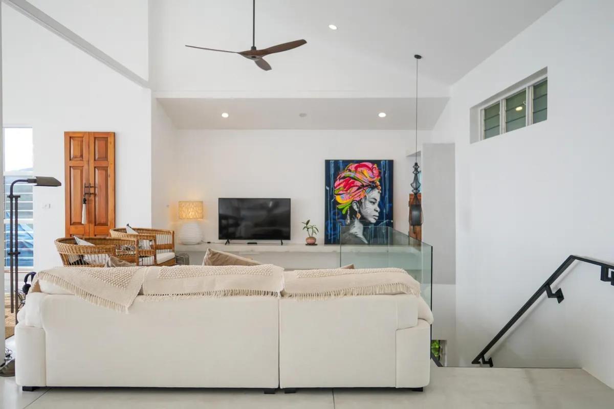 Villa Botan 3br Poolgarden & Sea View In Chaweng Amphoe Koksamui