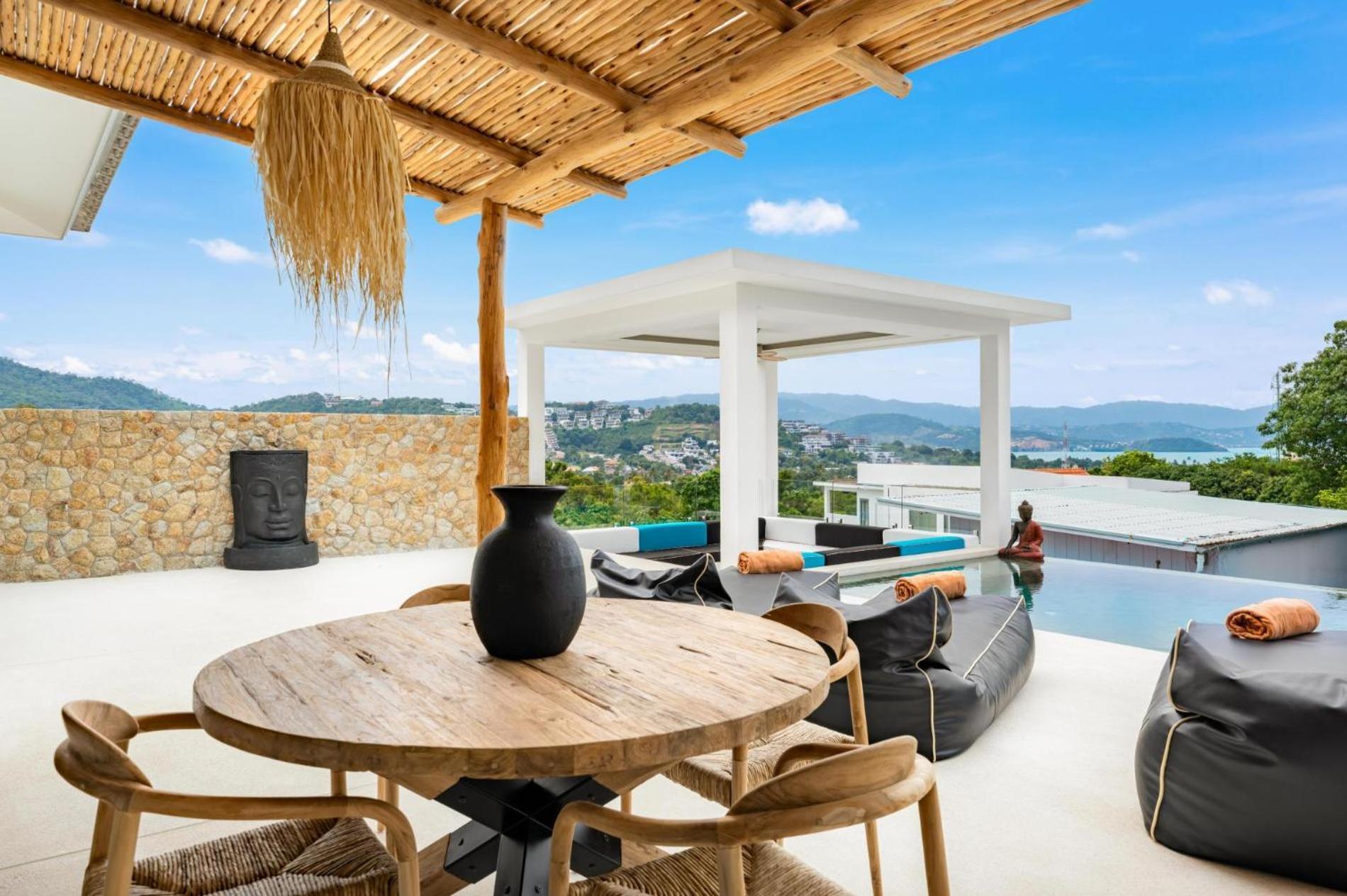 Villa Pablo 3 Bed Sea View In Plai Laem - Kbr30 *