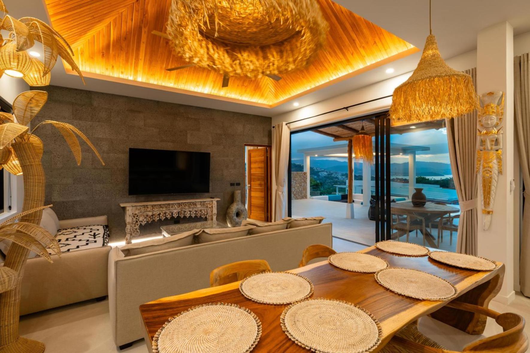 Pablo 3 Bed Sea View In Plai Laem - Kbr30 * Koh Samui