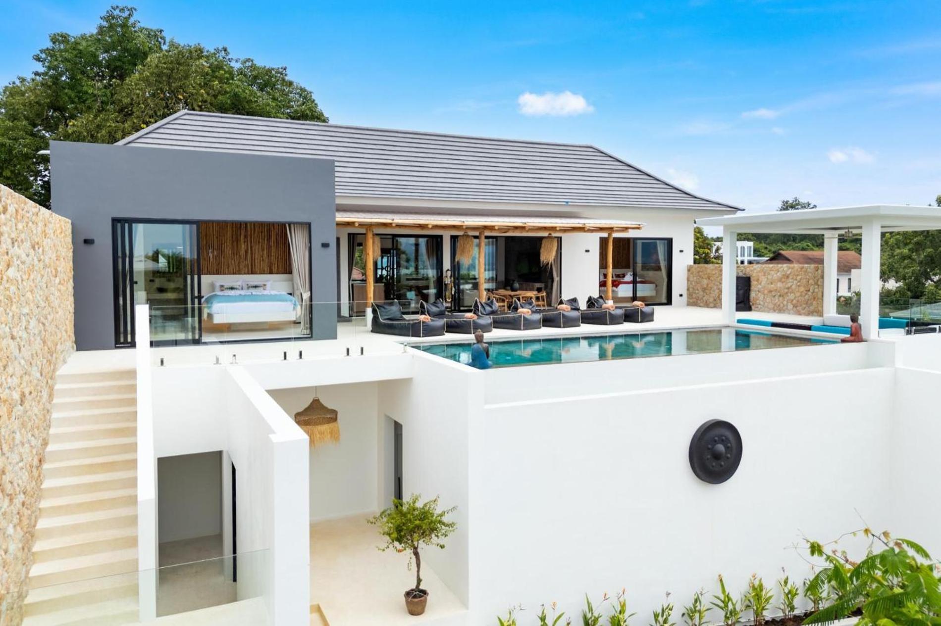 Pablo 3 Bed Sea View In Plai Laem - Kbr30 Villa *