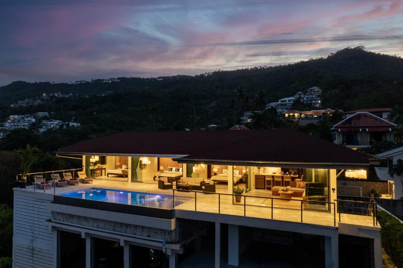 Villa Olivia 3br Sea View Private Pool Koh Samui