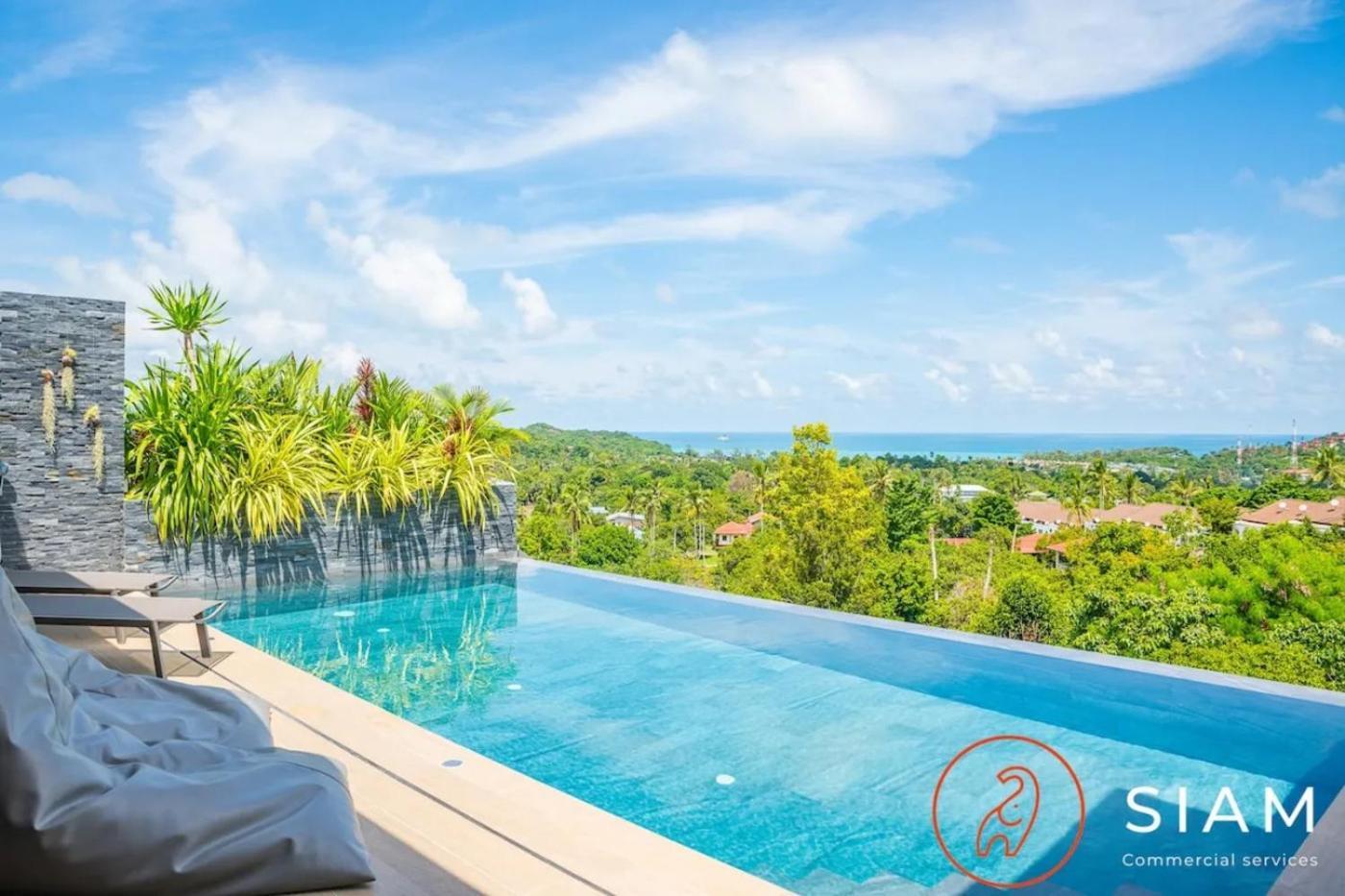 Villa Ocean Dream 3br Boho Chic & Private Pool Sea View Koh Samui