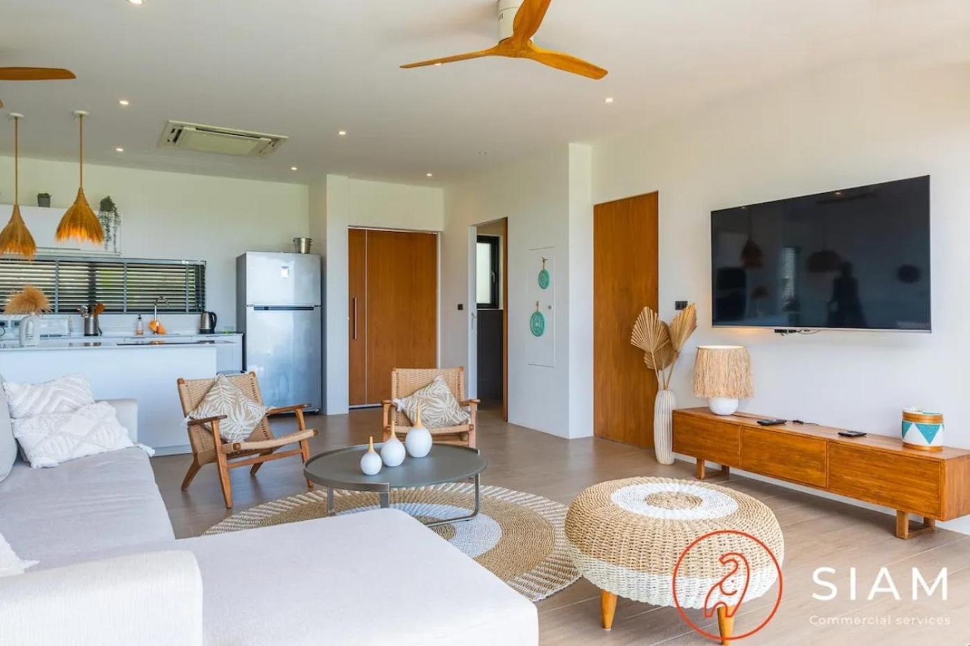 Ocean Dream 3br Boho Chic & Private Pool Sea View * Koh Samui