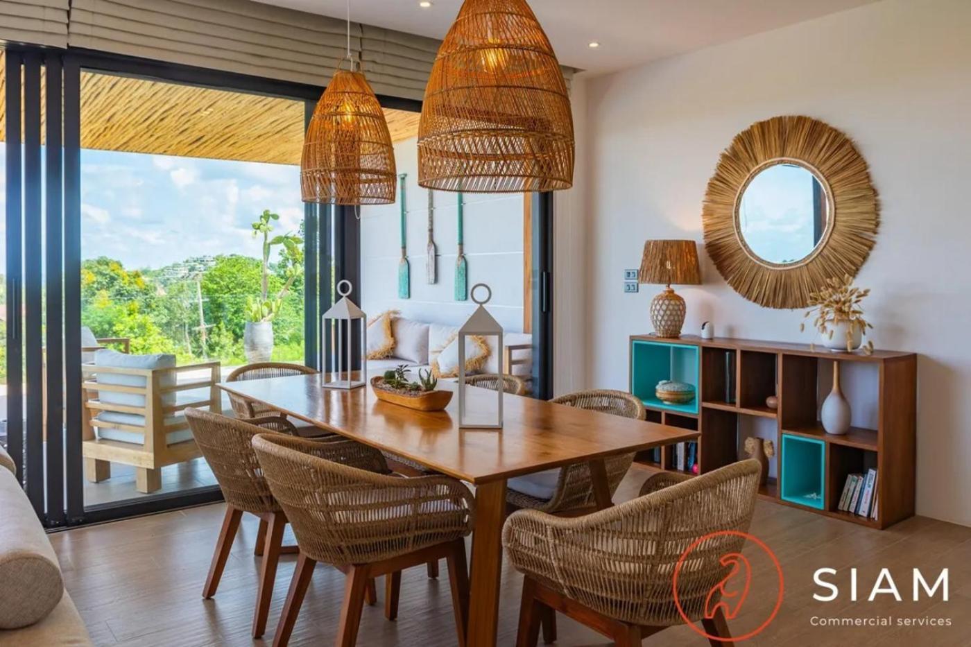 Villa Ocean Dream 3br Boho Chic & Private Pool Sea View *