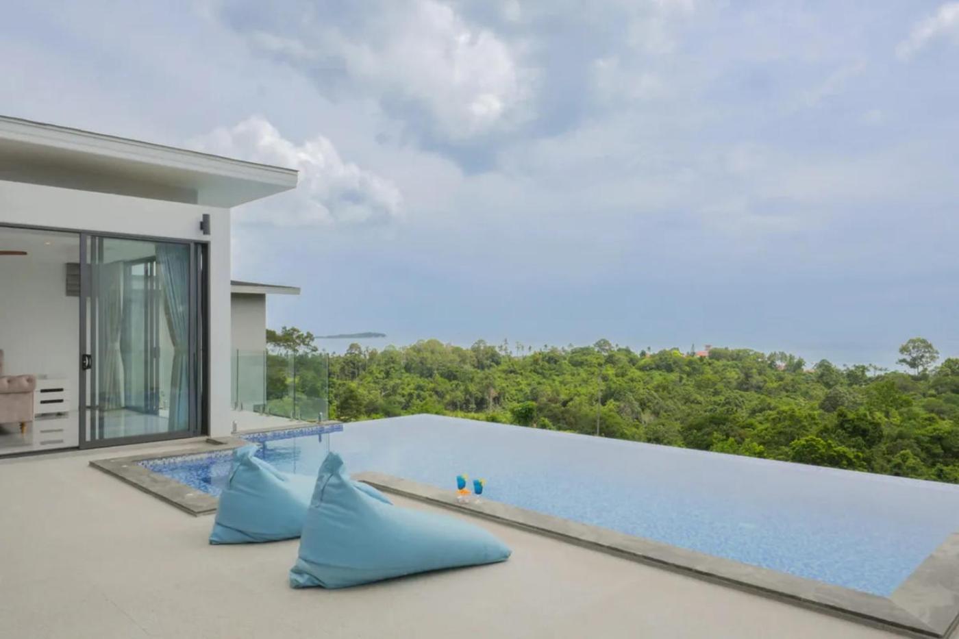 Morning Bliss 3br Private Pool & Sea View Strand von Chaweng