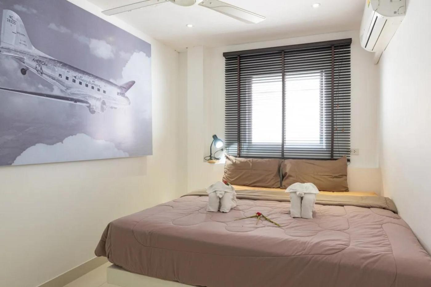 Cosy Flat 2 Bedroom - M2 Sea View & Shared Pool